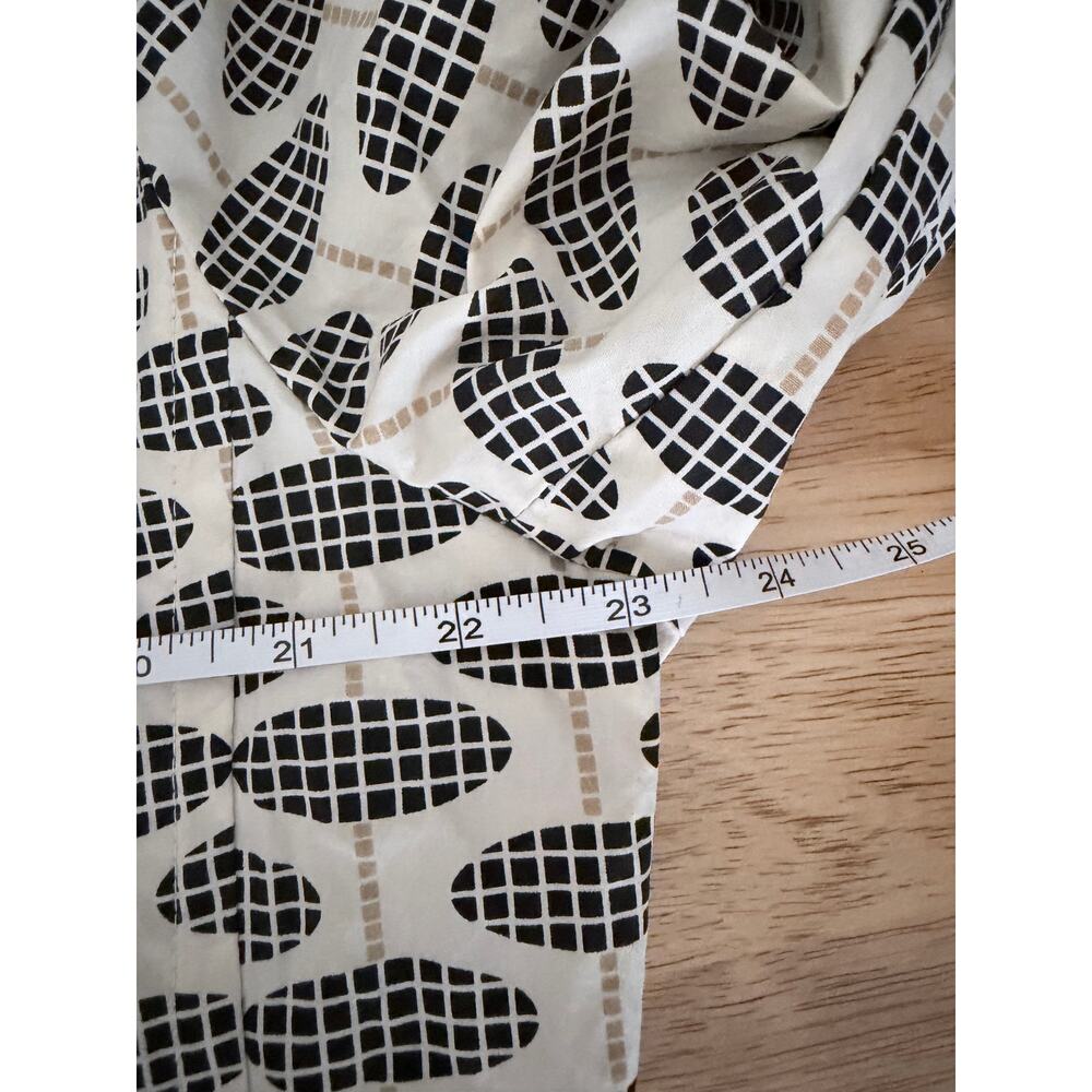GAP Monochrome Geometric Trench Coat - Picture 14 of 15